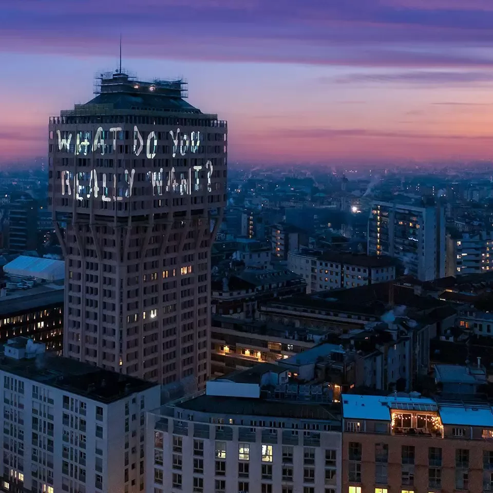 Torre Velasca Milano, Natale 2022 by Hines Italy Torre Velasca Milano, Natale 2022 by Hines Italy