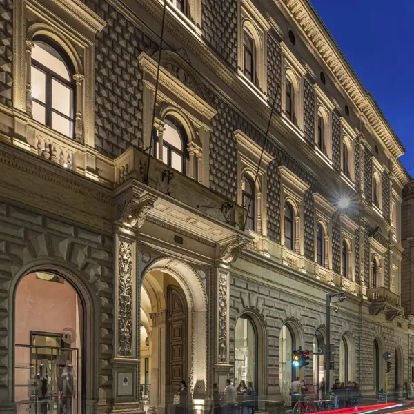 Palazzo Turati – Facade Lighting Design Palazzo Turati - Facade Lighting Design