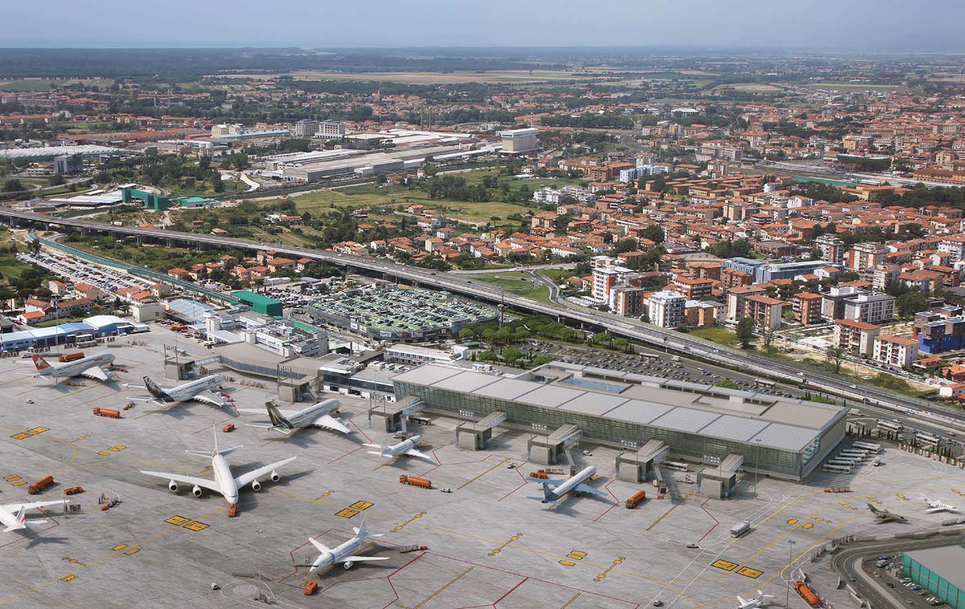 Aeroporto Int. Pisa Espansione Terminal Passeggeri